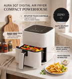 3.17 QT Digital Air Fryer with Touch Control