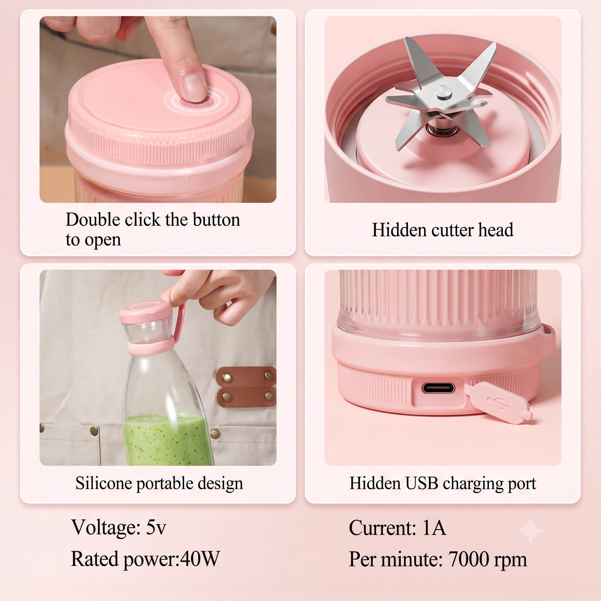 The Portable Mini Juicer